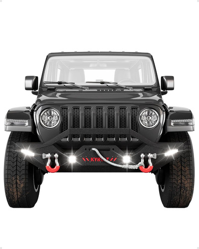 Parachoques Delantero Compatible Con Jeep Wrangler Jl & Unli