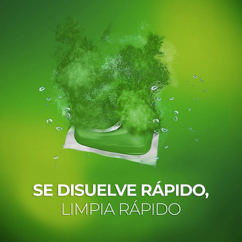 Imagen 8 de 10 de Detergente Lavavajillas Cascade Capsulas Caja Plástica X 60u