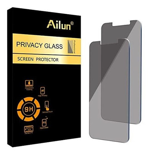 2 Protector Pantalla Privacidad Para iPhone 14/13/13pro Anti