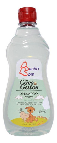 Shampoo Neutro Banho Bom (500ml)