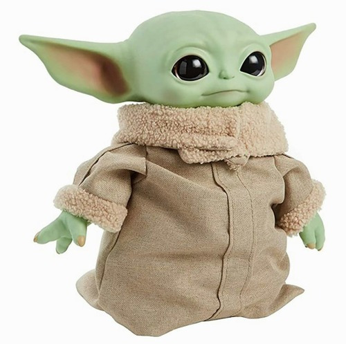 Baby Yoda Con Sonido Real Con Mochila Articulado [u]