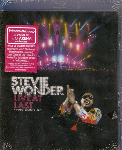 Blu-ray Stevie Wonder - Live At Last 