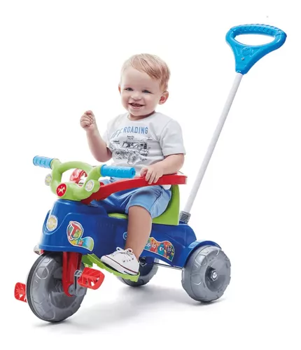 Motoca Totoca Tico Tico Triciclo Infantil Para Bebes e Crianças Menino e  Menina