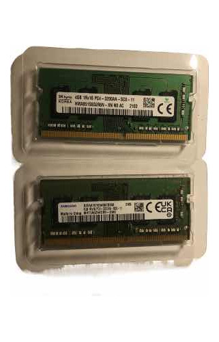 2 X Mem Ram 4gb Ddr4 2400