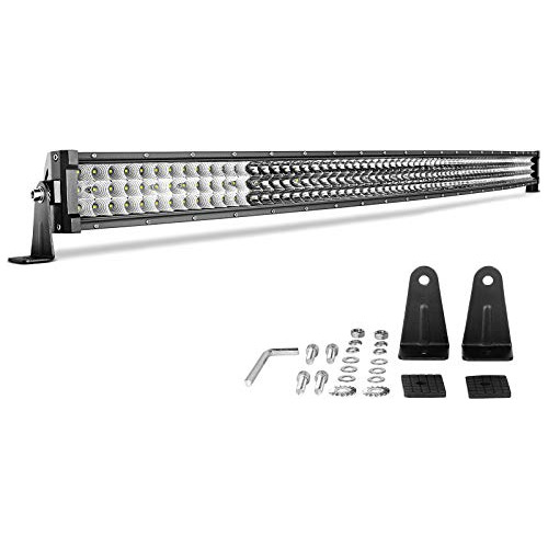 Barra De Luz Led De 50 Pulgadas Led Triple Fila Curved ...