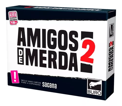 Amigos de Merda Buró Jogo De Cartas - Two Head Games