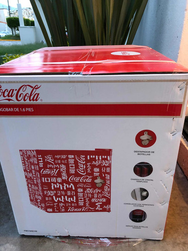 Increíble Refrigerador Frigobar Coca-cola. Entrega En Puebla (Usado)