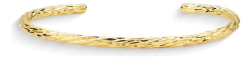 Bracelete Detalhado Banhado A Ouro 18k