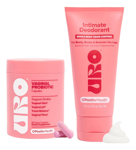 Super Kit Femenino Desodorante Íntimo +probióticos Femeninos Sin Aluminio