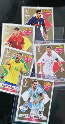 Figuras Extra Stickers Qatar 2022 De Panini Excelente Estado