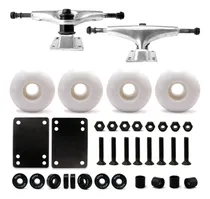 Comprar Ruedas Combo Vj 5.0 Trucks De 52 Mm Para Monopatines