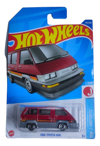 Hot Wheels Coleccion Retro 1986 Toyota Van Familiar Importad