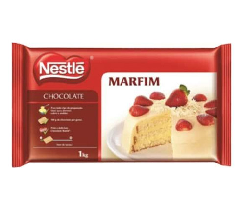 Chocolate Nestle Branco Marfim - Barra 1kg