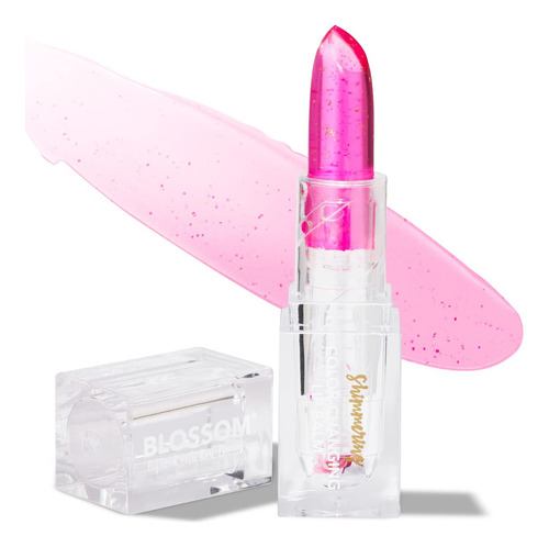 Labial Hidratante Brillante. Cambia De Color. Blossom Beauty