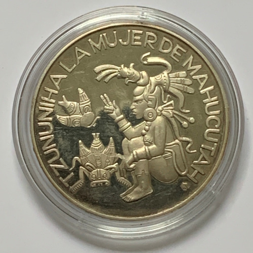 Robmar-mexico-de 1 Onza Plata 0,9999-ahauquiche Y Itzununiha