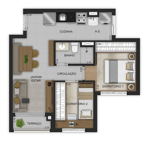 Imagem 14 de 14 de Apartamento Residencial Para Venda, Jardim Independência, São Paulo - Ap8882. - Ap8882-inc