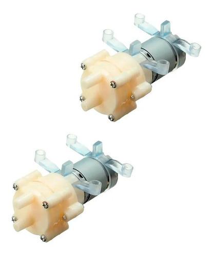 2 Piezas De Mini Bomba De Agua De Diafragma 12v 6w Arduino