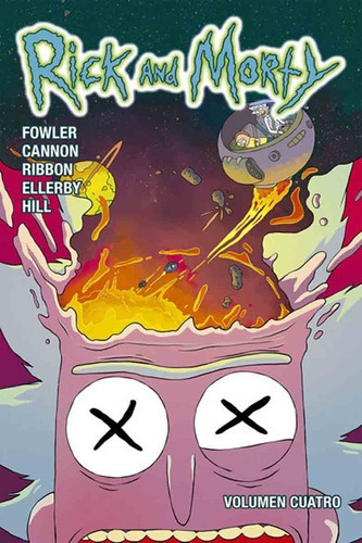 Rick Y Morty 4, De Comics Norma Adelante. Editorial Norma En Español