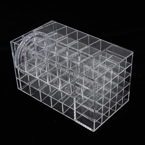 Soporte De Lápiz Labial Giratorio Acrílico