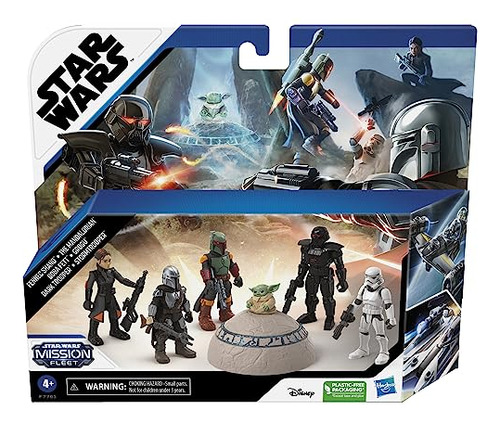 Figura De Acción Star Wars Mission Fleet Mandalorian 6.5 Cm