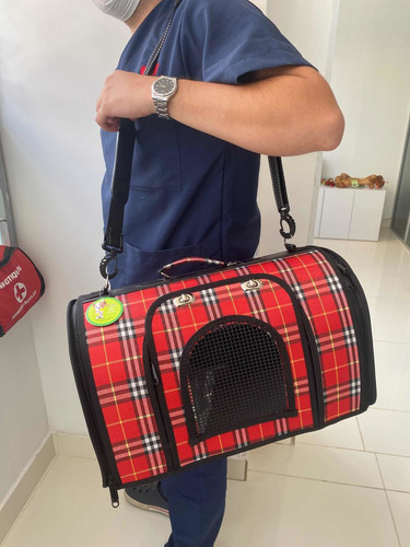 Bolso Guacal Desarmable Cargador Para Perros Mascotas Gatos