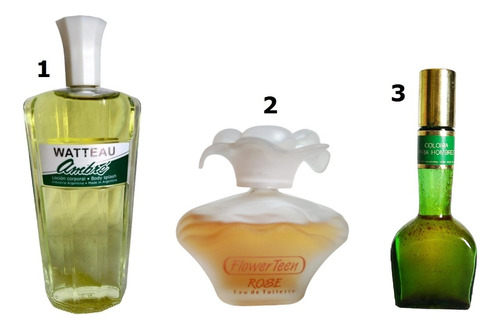 Frasco Antiguo De Perfume Con Casi Todo El Contenido