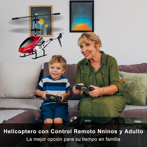 Helicoptero Radio Control Mini,juguetes Para Ninos