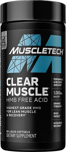 Hmb Clear Muscle X84 Capsulas Liquidas De Muscletech