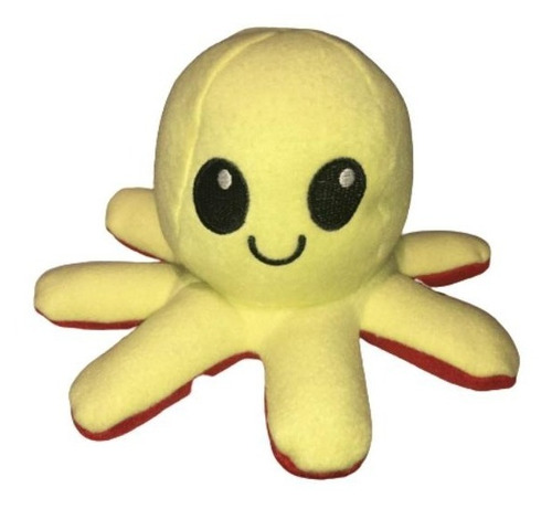 Pulpo Reversible Pulpitos Grande Peluche Tik Tok 40 X 30 Cm