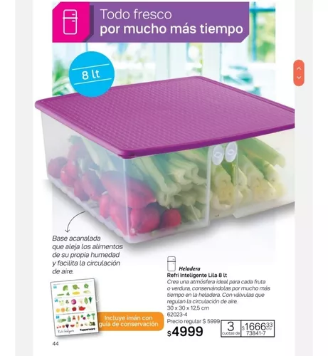 Refri Inteligente 8 Litros Marca Tupperware