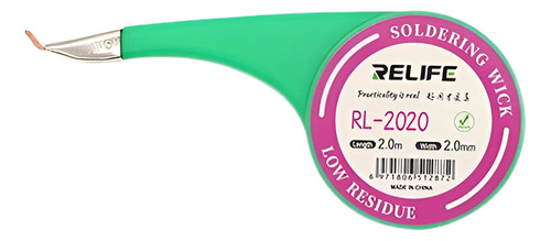 Malla Desoldante Relife Para Servicio Técnico Rl-2020