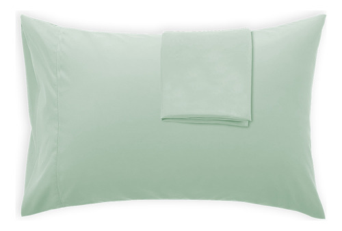 4 Fundas De Almohada | King Size | 2 Colores A Color TURQUESA-CAFE Lisa