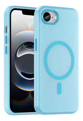 Capa Magnética Semitranslúcida Para iPhone 16e