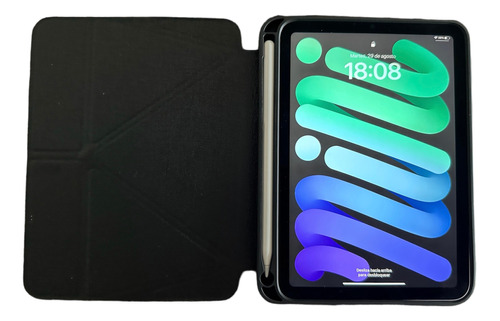 Funda Smart Cover Para iPad Mini 6 Con Espacio Para Pencil