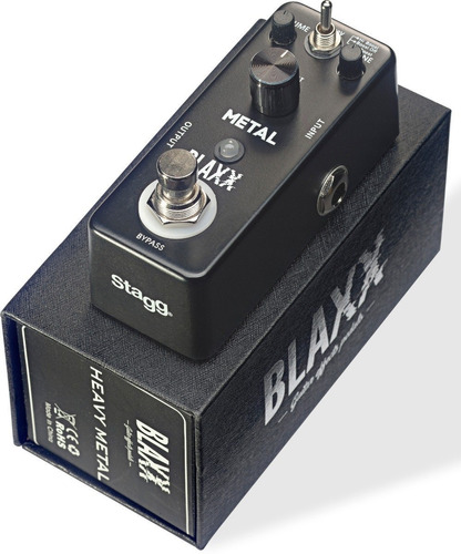 Pedal Metal Mini Blaxx Stagg Bxmetal