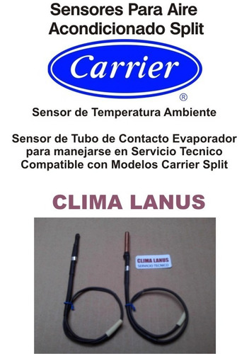 Sensor Termistor Aire Acondicionado Split Carrier 2 Unidades