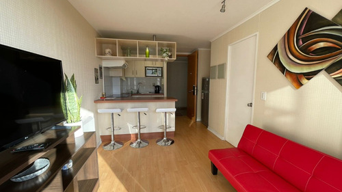 Arriendo Departamento Amoblado En Plena Alameda De Talca