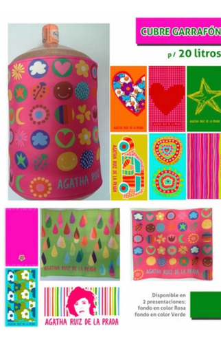 Funda Para Garrafón De Agua Agatha Ruiz De La Prada Rosa (Usado)