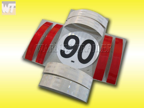 Un Kit Vtv Trailer Cintas Y Logo Reflectivo Reglamentario