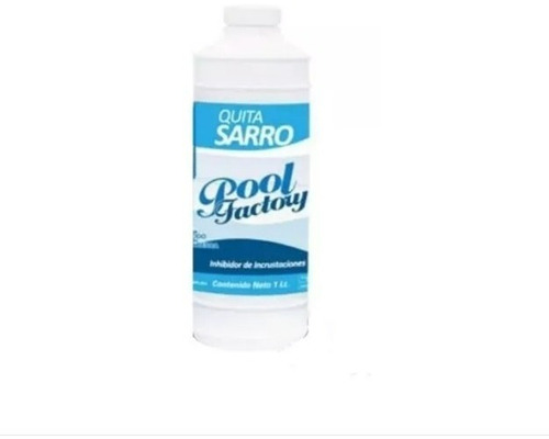 Quita Sarro Pool Factory Para Alberca 1.3 Litros / Lt