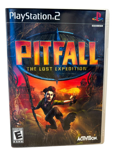 Pitfall The Lost Expedition Play 2 Com Capa E Pôster Ps2