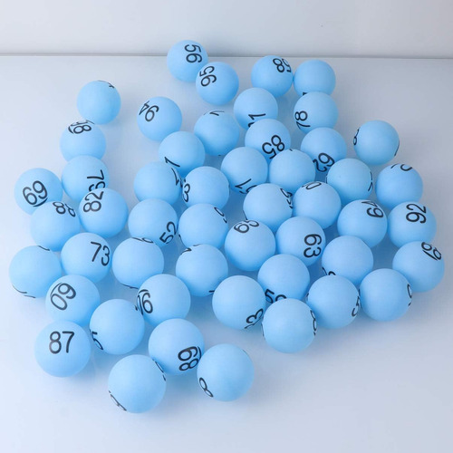 100 Bolas Numeradas 1-100 Pelotas De Lotería, Pelotas De Ten