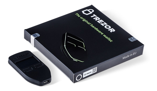 Trezor Wallet Color Negro Hardware Billetera Seguridad
