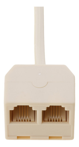 Adaptador Splitter 2 Camino Rj11 6p4c + Rj11 A Ethernet Mód