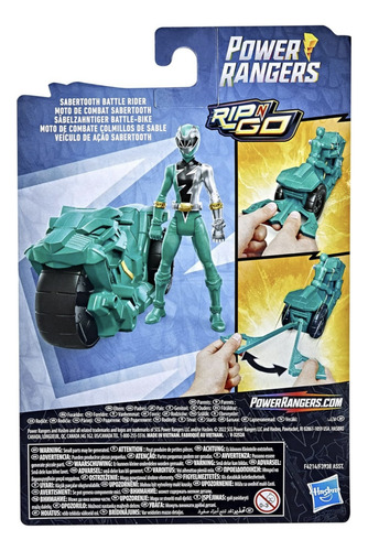 Dino Fury Power Rangers Sabertooth Battle Rider