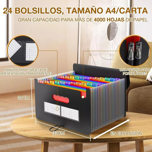 Administrador Archivos, 25 Carpetas Expandibles,