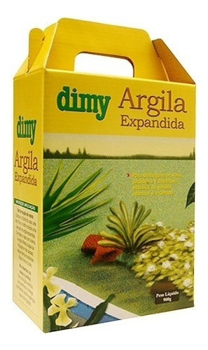 Argila Expandida Dimy 2 Litros Drenagem Vasos Plantas