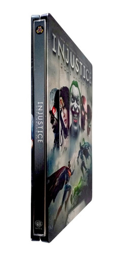 Injustice Gods Among Us Caja Metálica Xbox 360 En Español (Reacondicionado)
