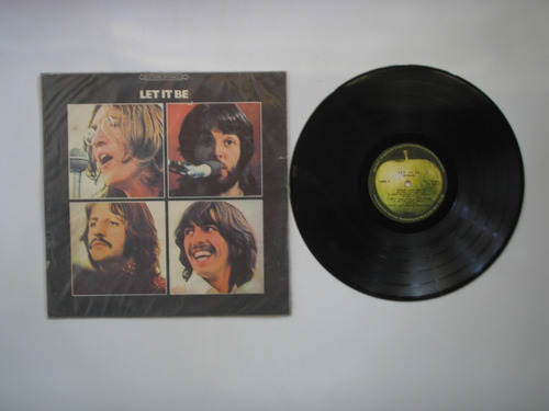 Lp Vinilo The Beatles Let It Be Printed Colombia