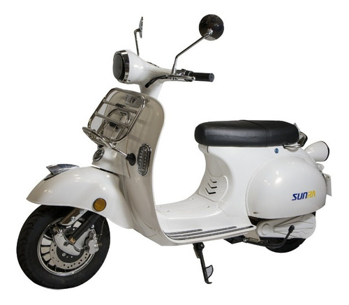 Imagen 2 de 20 de Moto Eléctrica Scooter New Vintage Sunra - Ahora 12 Rg